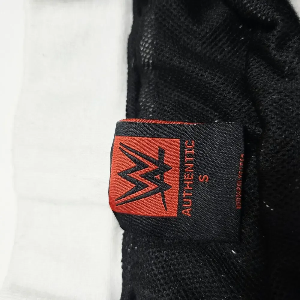 WWE The Rock Black Mesh Shorts Men’s Small The People’s Champ Brahma Bull